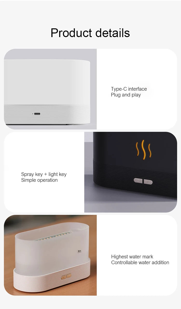 FlameWave Nebula Aromatherapy Diffuser