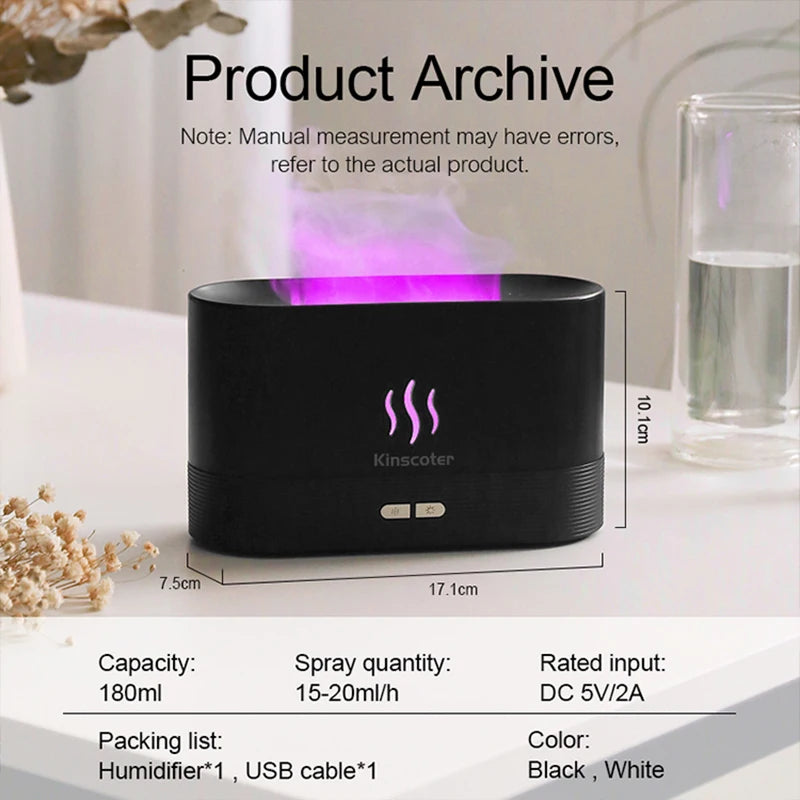 FlameWave Nebula Aromatherapy Diffuser